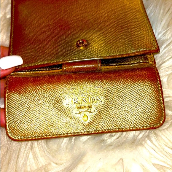 Authentic Prada Snap Wallet - Picture 8 of 11